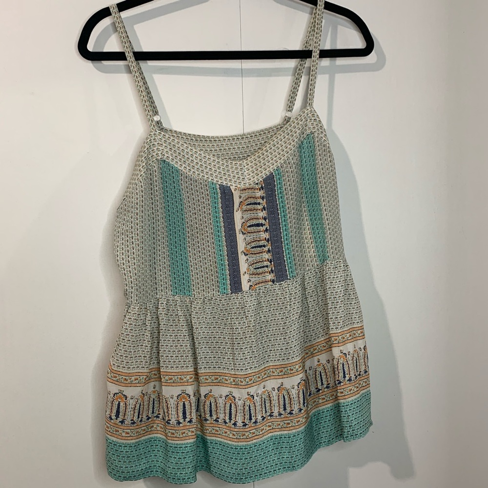 Vanessa Virginia by Anthropologie flowy blouse